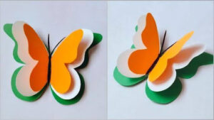 Tri-colour Origami Decor