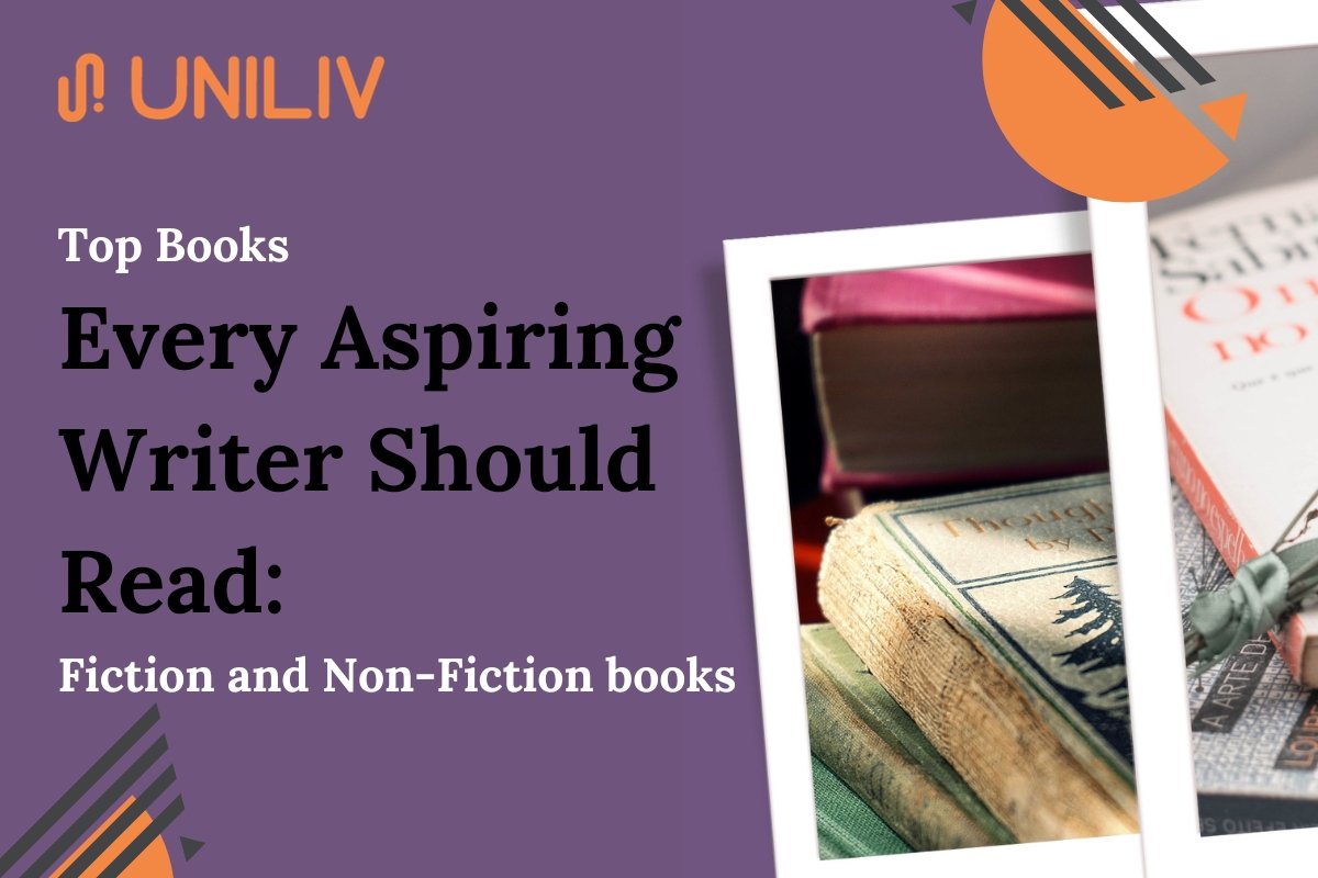 Top Books Every Aspiring Writer Should Read: Fiction and Non Fiction books