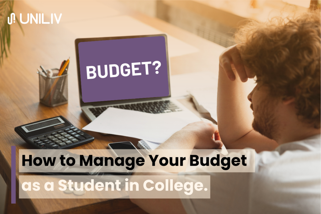 Budgeting for students in north campus