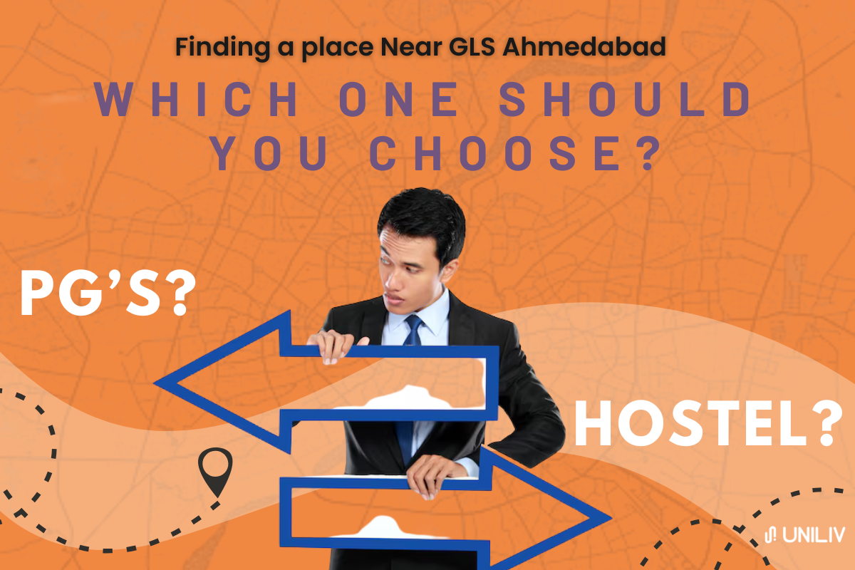 Hostel vs PG Near GLS Ahmedabad – Which One Should You Choose?