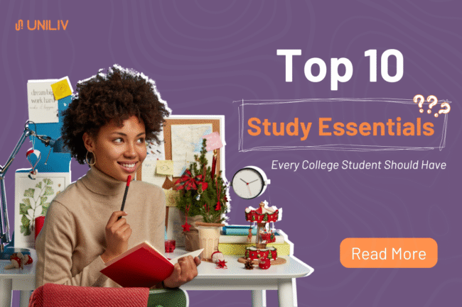 Top 10 Study Essentials Every College Student Should Have