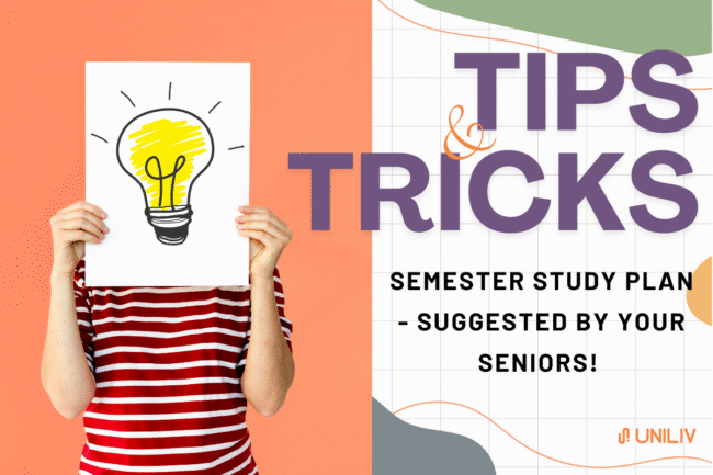 Semester Study Plan Suggested by Your Seniors in 2025