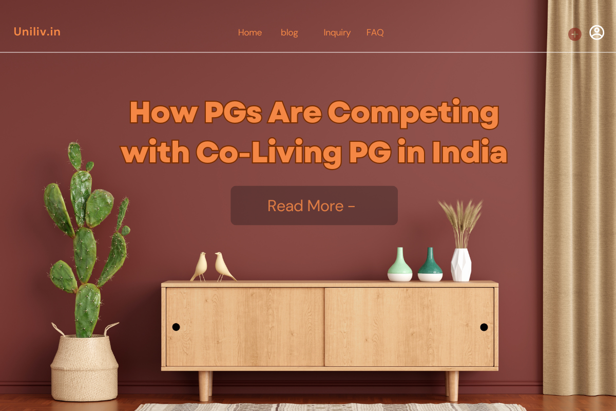 How Pgs Are Competing with Co-Living PG in India