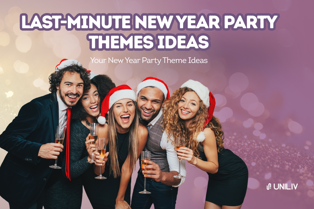Last-Minute New Year Party Themes Ideas