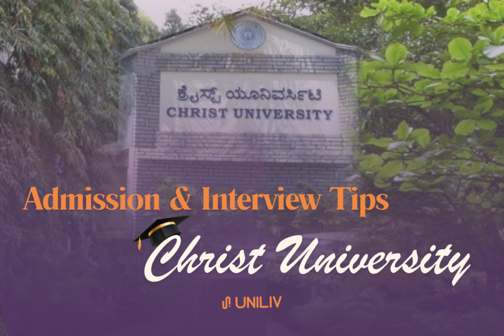 Christ University Admission 2026