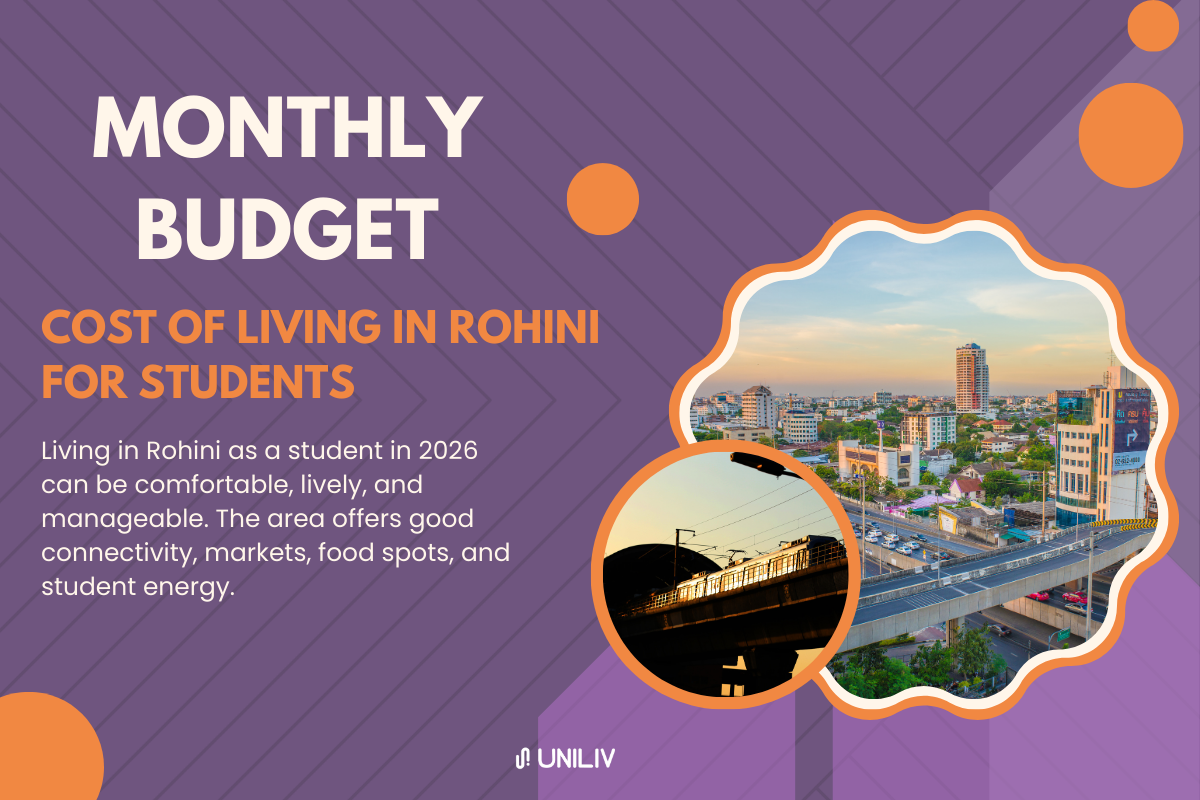 Cost of Living in Rohini for Students