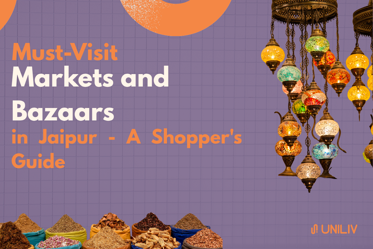 Explore the best markets and bazaars in Jaipur like Johari, Bapu and Tripolia Bazaar. Discover shopping tips and hidden gems