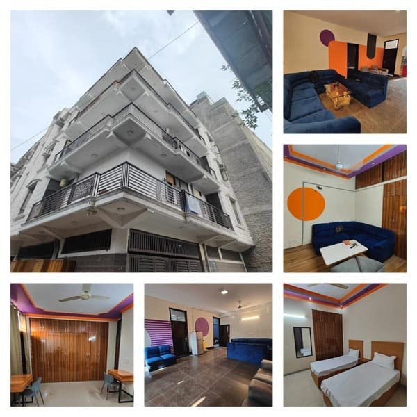 Boys Pg in Saket Delhi | Pg Near Shaheed Bhagat Singh College