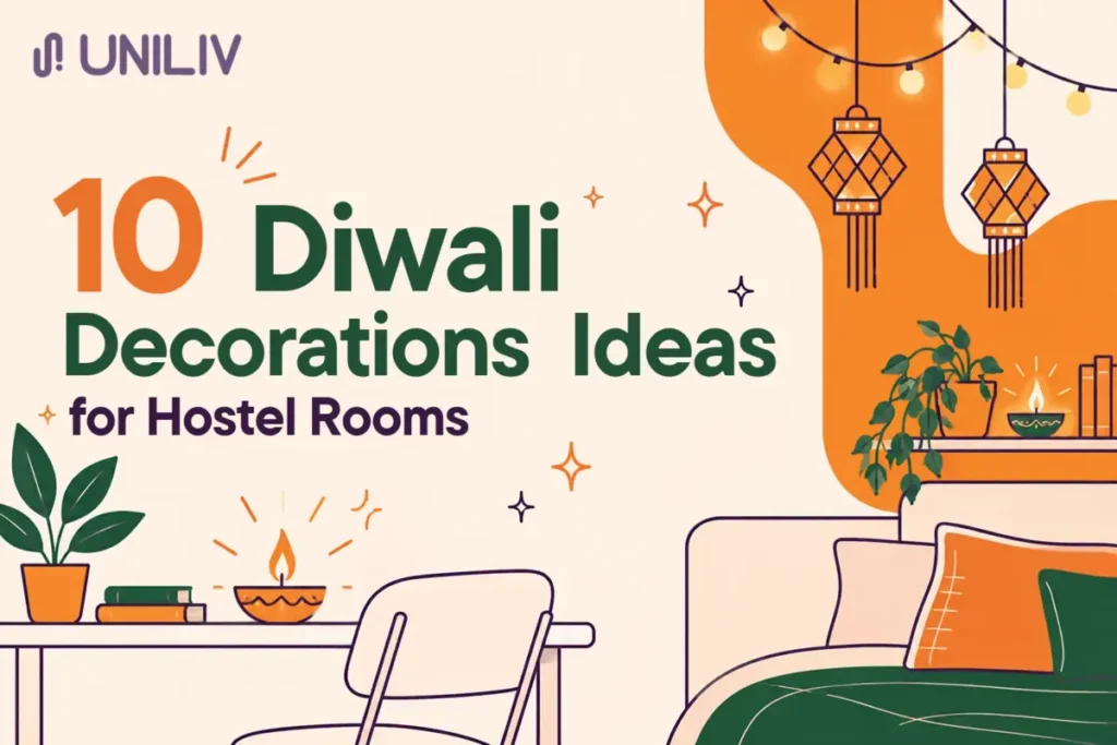 Diwali Decoration Ideas for Hostel Room